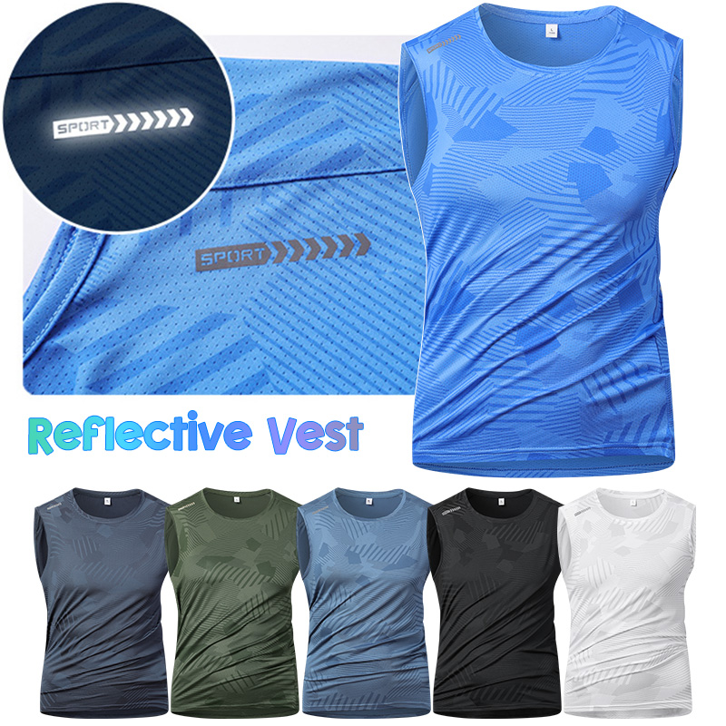 Gilet réfléchissant pour homme - Sleeveless Undershirt avis et prix