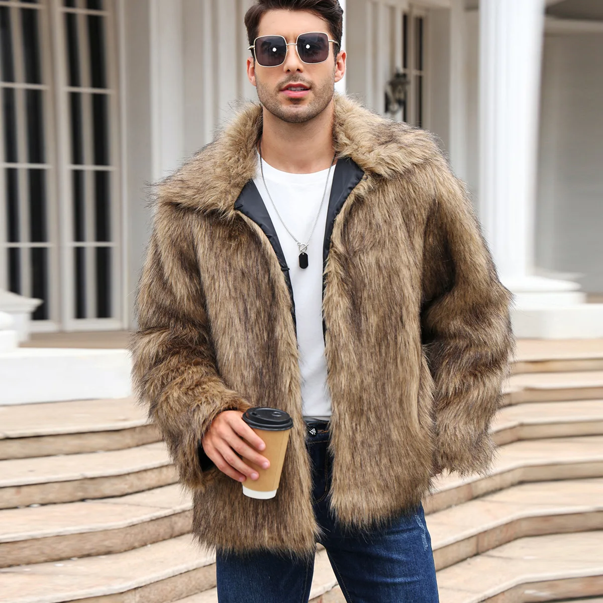 Hommes fausse fourrure de rena - Thermal Long John avis et prix